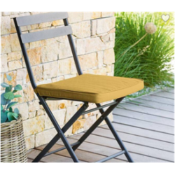 ETHYK HOME Galette de chaise KADJA
