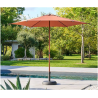 Parasol inclinable Tartas disponible en 3 couleurs et 2 formats